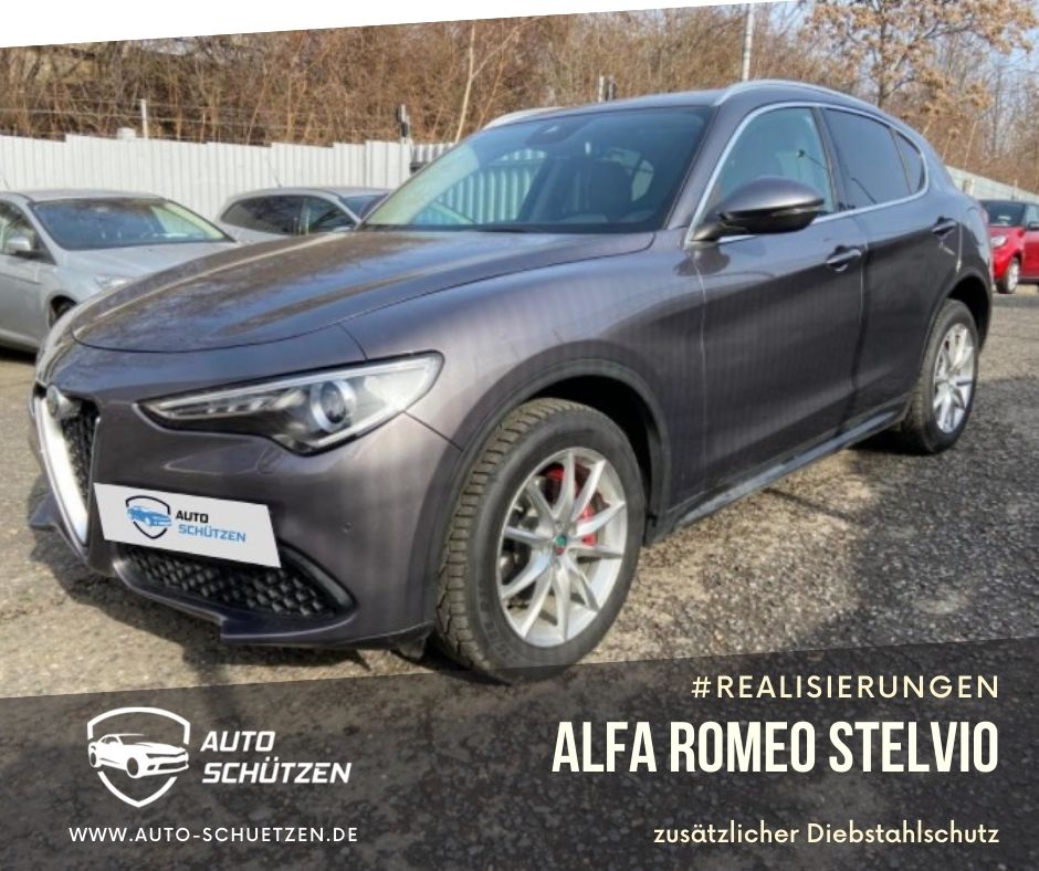 Alfa Romeo Stelvio - Zusätzlicher Diebstahlschutz - Auto Schützen -  Effektiver Schutz für Ihr Auto