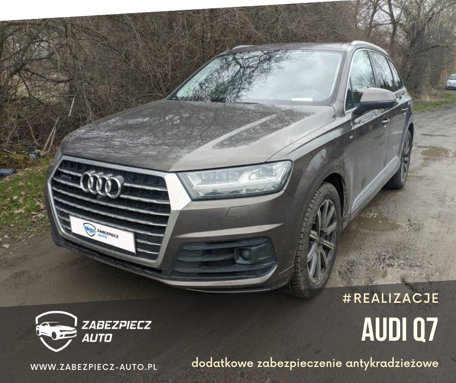 Audi Q7 - Zusätzlicher Diebstahlschutz