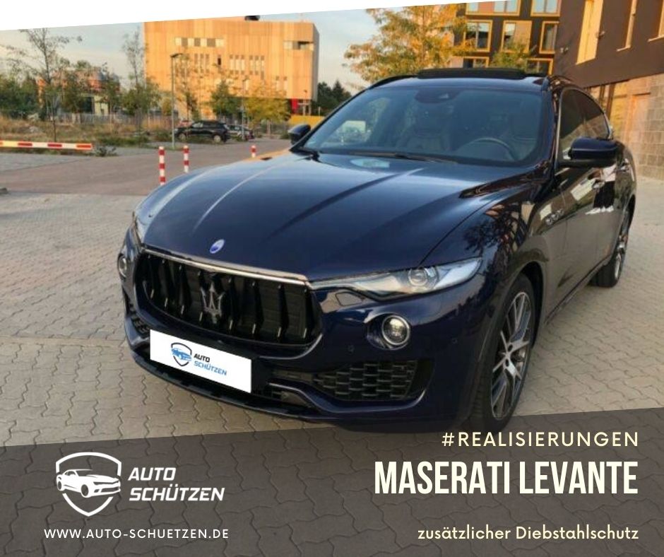 Maserati Levante - Zusätzliche Diebstahlsicherung
