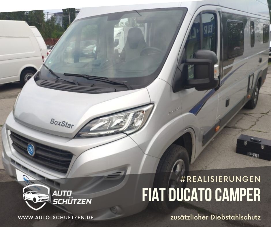 Fiat Ducato Camper - zusätzliche Sicherheit CAN-Bus Wegfahrsperre