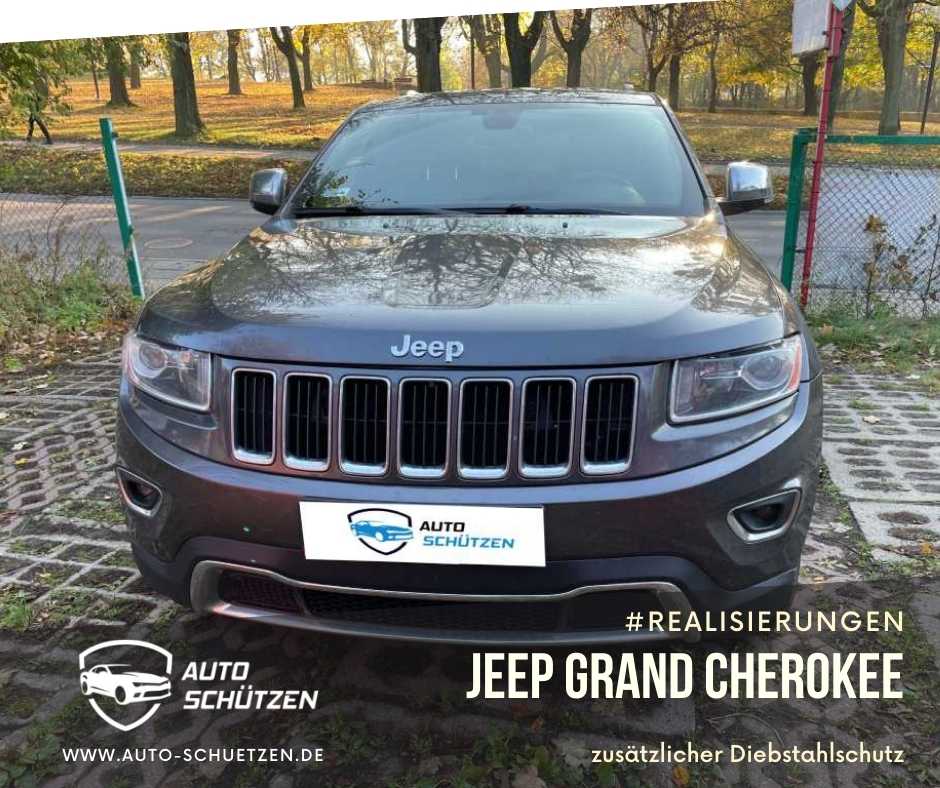 Jeep Grand Cherokee zusätzliche Sicherheit CAN-Bus Wegfahrsperre